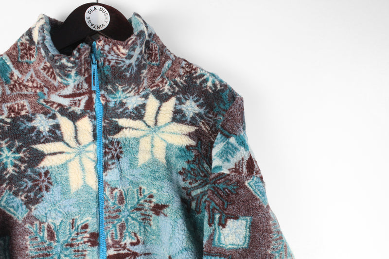 Vintage Fleece Full Zip Large