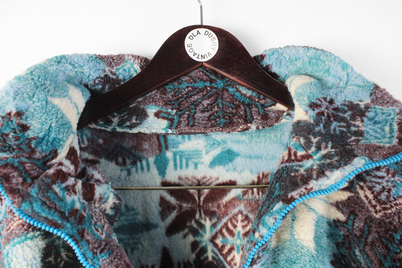 Vintage Fleece Full Zip Large
