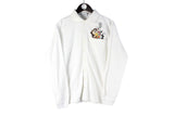 Vintage Looney Tunes Long Sleeve Polo T-Shirt Small button shirt embroidery cartoon Acme Shirt 1994 rare 90s sweatshirt