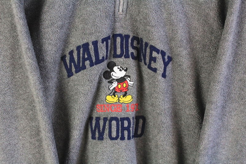 Vintage Mickey Mouse Disney Fleece Small