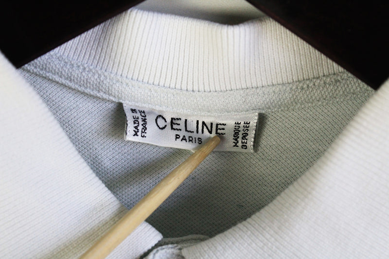 Vintage Celine Polo T-Shirt Small