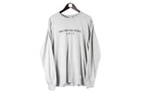 Mki Miyuki Zoku Sweatshirt Large gray long sleeve t-shirt crewneck jumper