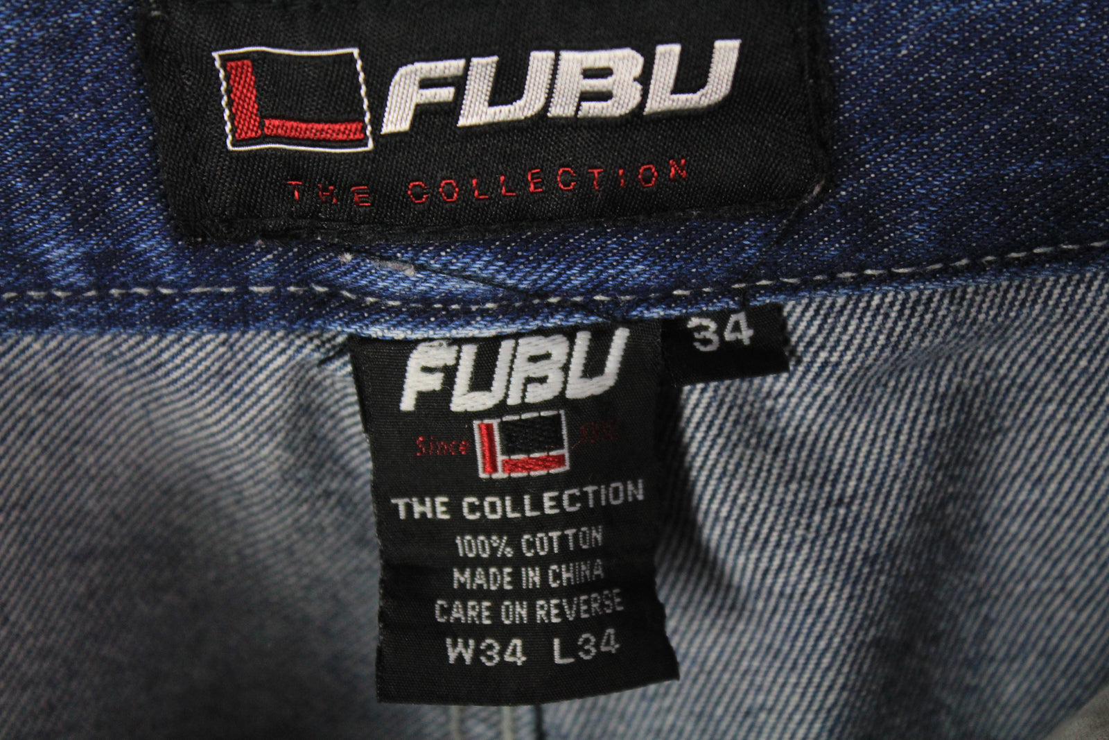 Vintage Fubu Jeans W 34 L 34 – dla dushy
