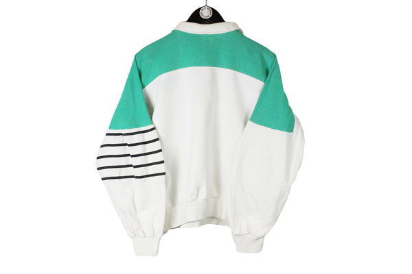 Vintage Mistral Sweatshirt 1/4 Zip Small