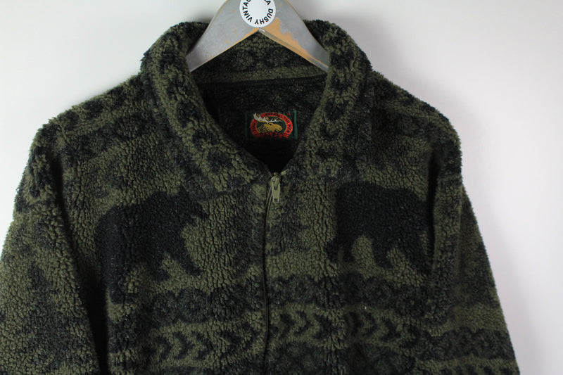 Vintage Fleece Full Zip Small