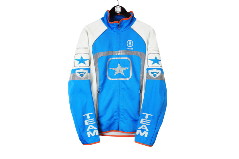 Bogner Track Jacket Large / XLarge size men's oversize winter jacket warm ski extreme sport athletic wear mountain winter full zip