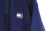 Vintage Tommy Hilfiger Bootleg Fleece 1/4 Zip Large