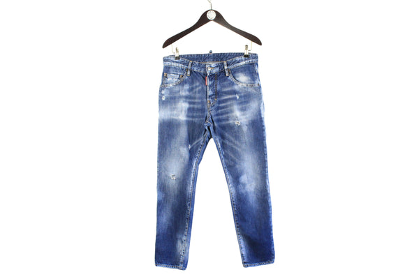 Dsquared2 Jeans 46 blue authentic luxury streetwear denim pants