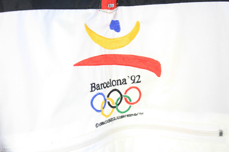 Vintage Barcelona 1992 Olympic Games Anorak Jacket Large
