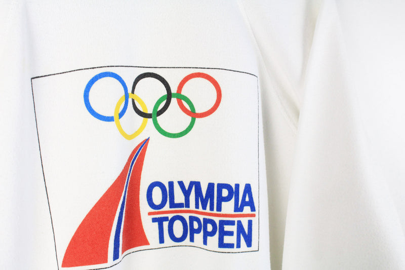 Vintage Olympia Toppen Sweatshirt Large