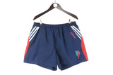 Vintage Adidas Shorts XLarge blue 90s retro sport summer shorts