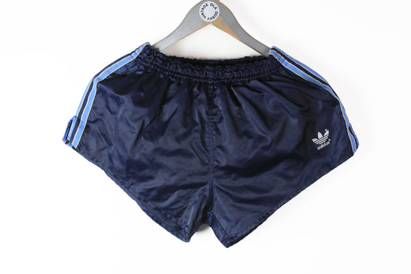 Vintage Adidas Shorts Medium made in West Germany navy blue 80s retro style shorts
