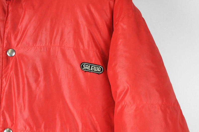 Vintage Salewa Puffer Jacket Large