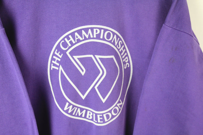 Vintage Wimbledon Sweatshirt Medium