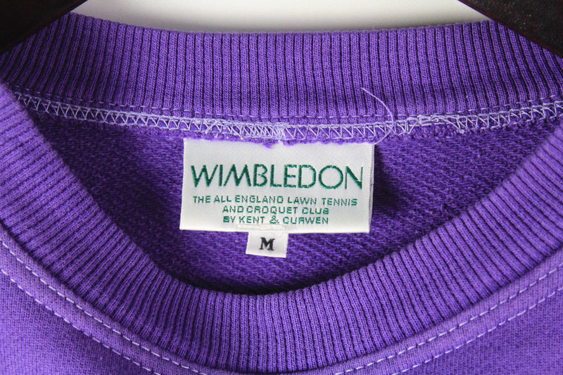 Vintage Wimbledon Sweatshirt Medium