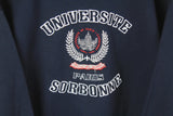 Vintage Paris Sorbonne University Sweatshirt Medium / Large