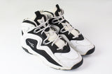 Vintage Reebok Versa Training Sneakers Women's US 6 white black 90s basketball shoes