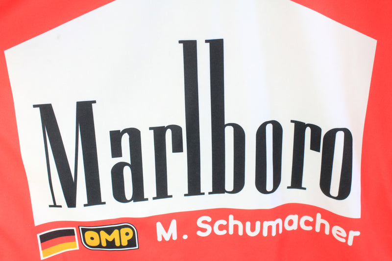 Vintage Michael Schumacher Ferrari Polo T-Shirt Large