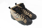 Vintage Reebok Sneakers US 7 brown black trainers high top shoes trekking style trail athletic boots