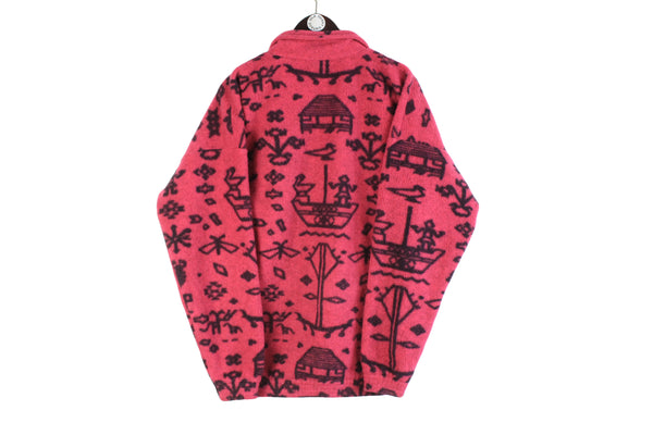 Vintage Salewa Fleece Full Zip Large