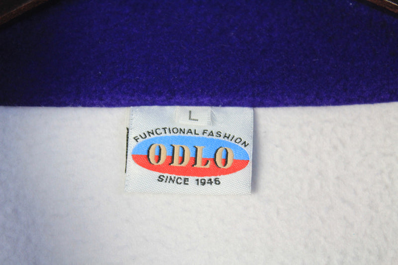 Vintage Odlo Fleece Half Zip Large