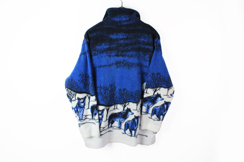 Vintage Wolf Fleece Medium