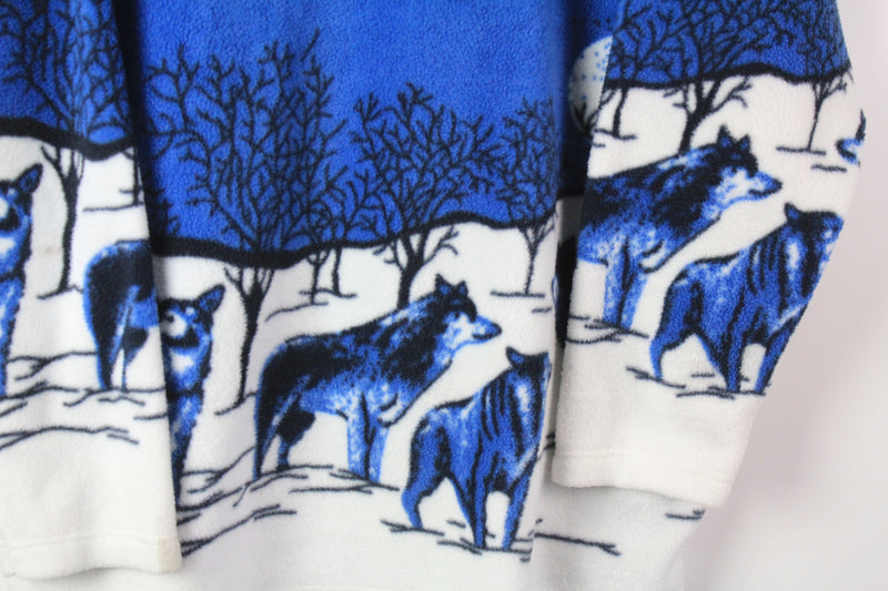 Vintage Wolf Fleece Medium