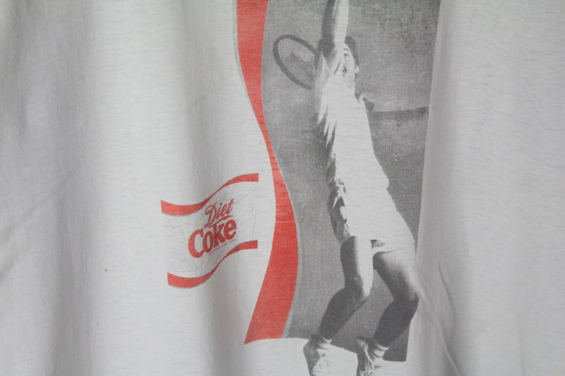 Vintage Coca-Cola Tennis T-Shirt Medium