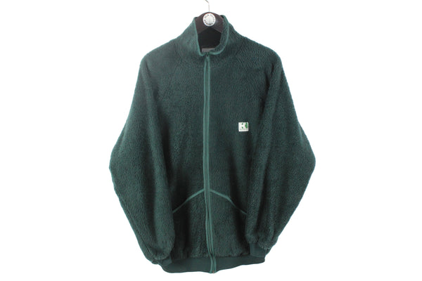 Vintage Helly Hansen Fleece Medium green heavy sweater