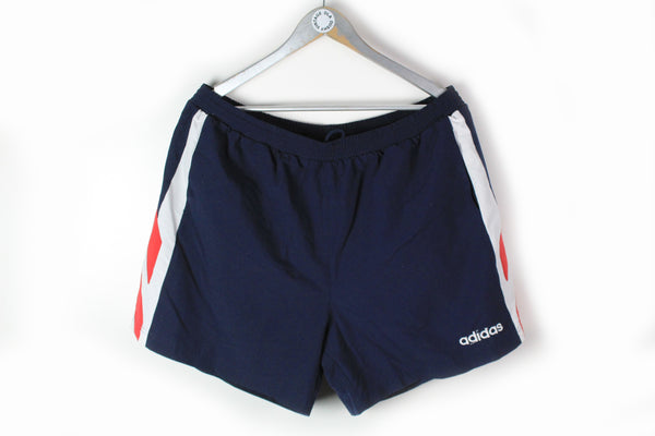 Vintage Adidas Shorts XXLarge blue 90s sport beach summer shorts