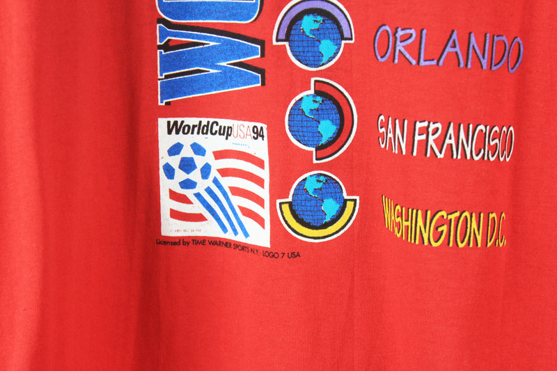 Vintage World Cup 94 USA T-Shirt Large / XLarge