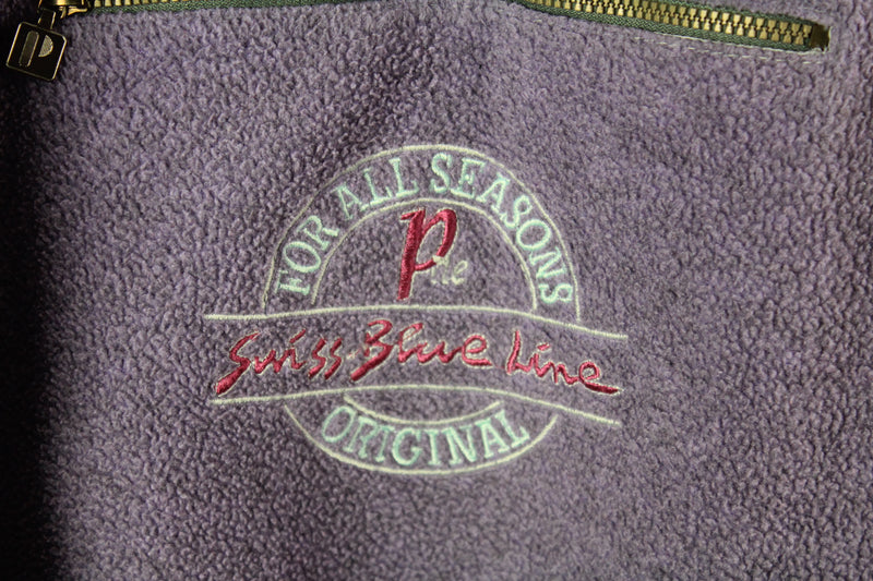 Vintage Fleece Half Zip Large