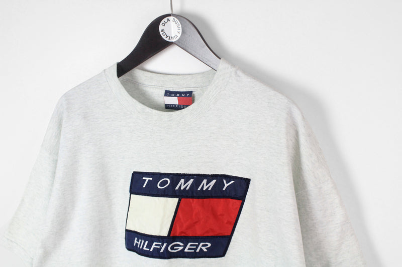 Vintage Tommy Hilfiger Big Logo T-Shirt XXLarge