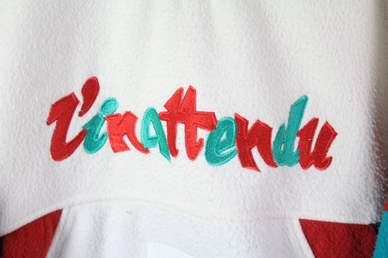 Vintage Fleece Half Zip Large