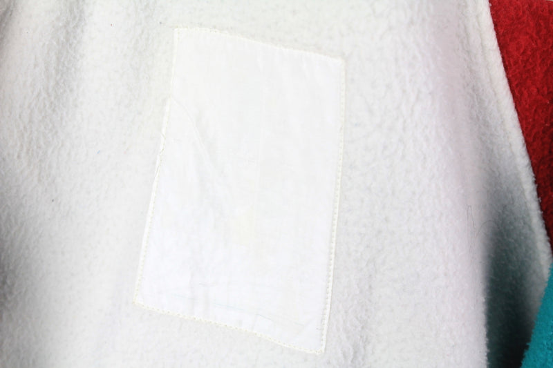 Vintage Fleece Half Zip Large