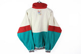 Vintage Fleece Half Zip Large