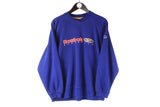 Vintage Reebok Freestyle Sweatshirt Women's Small oversized crewneck  sport jumper 90s big logo 