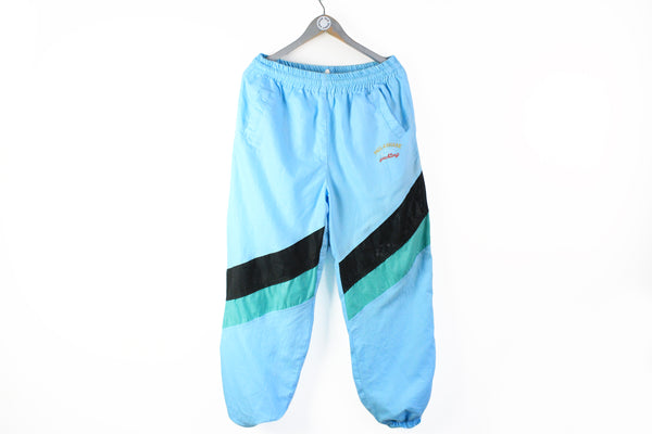 Vintage Paul & Shark Track Pants XLarge blue 90s sport retro style authentic pants