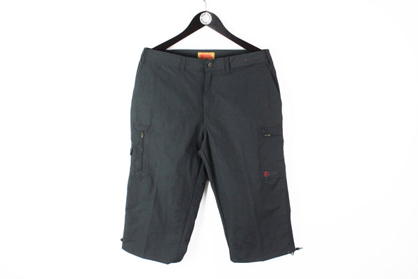 Fjallraven Shorts 52 gray below the knee gray outdoor style shorts
