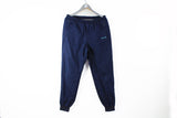 Vintage Adidas Track Pants Medium / Large blue basic classic 90s sport pants