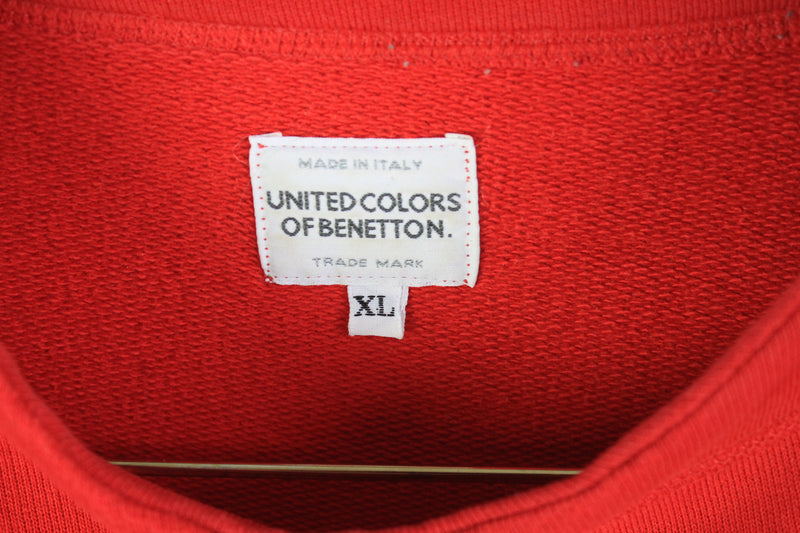 Vintage United Colors of Benetton Sweatshirt XLarge / XXLarge