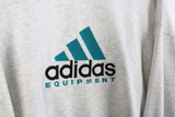 Vintage Adidas Equipment Sweatshirt Medium Oversize