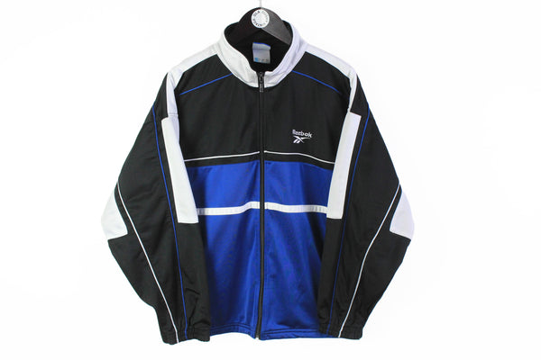 Vintage Reebok Tracksuit Small 90's full zip athletic style sport suit retro windbreaker
