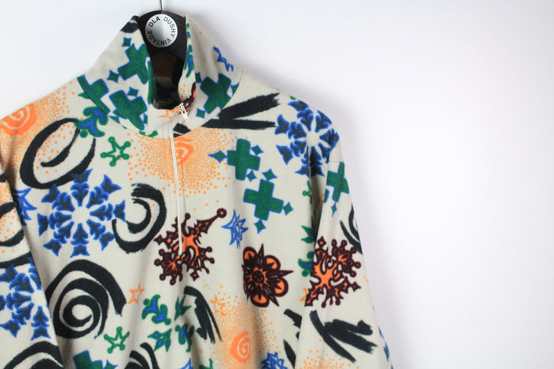 Vintage Fleece 1/4 Zip XLarge