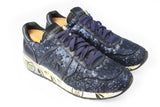 Premiata Sneakers Women's EUR 40 blue luxury authentic sport Air Force trainers Sequin