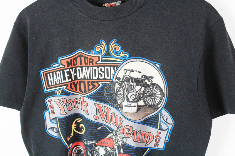 Vintage 1992 Harley Davidson Stratman Motown T-Shirt Medium