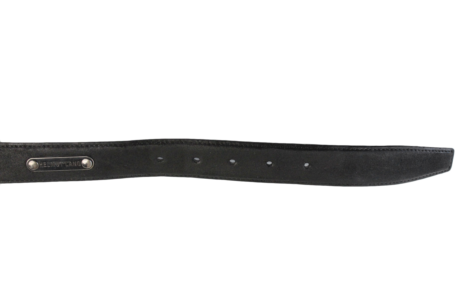 Helmut Lang iconic black belt for connoisseur Helmut Lang Belt – dla dushy main image 3