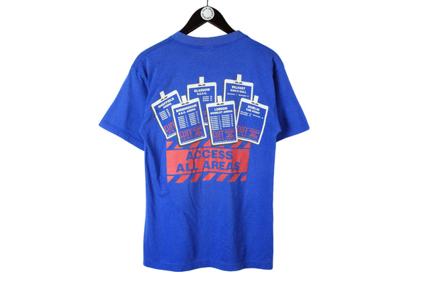 Vintage 1992 Cliff Richard Access all Areas T-Shirt Medium