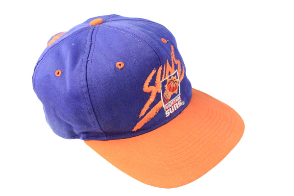Vintage Phoenix Suns Cap purple orange 90s NBA basketball sport hat