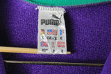 Vintage Puma Sweatshirt 1/4 Zip Medium